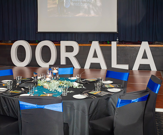 Oorala in large letters 