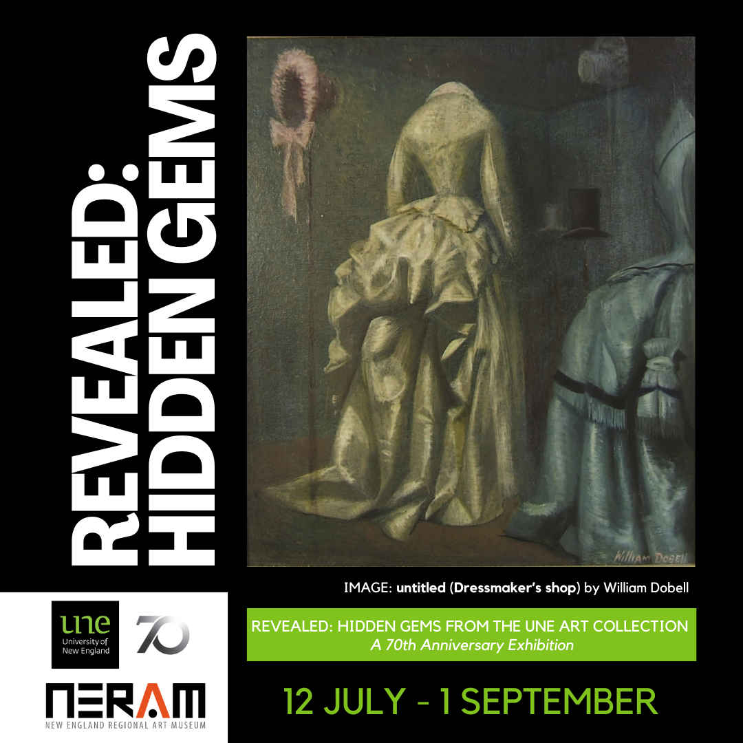 Event poster for the Hidden Gems Exhibition