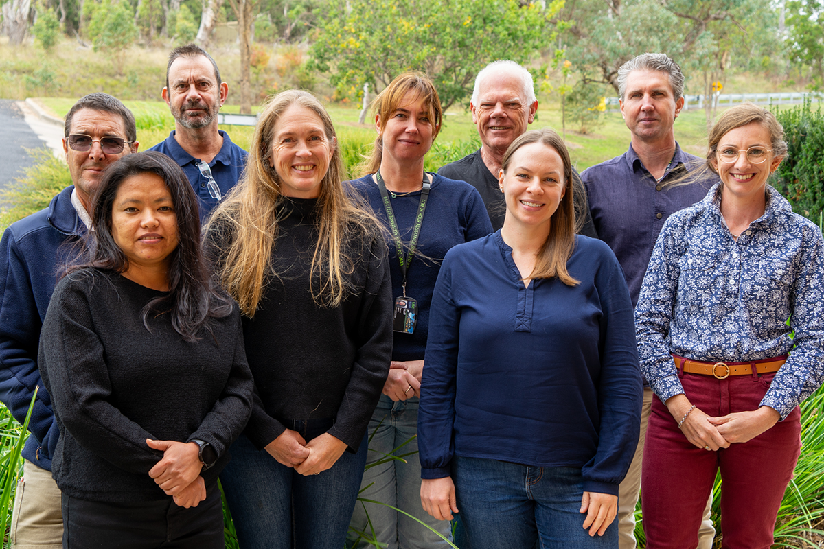 UNE Aquatic Ecology and Restoration Research Group members